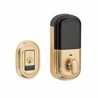 8231.b.060 Baldwin Hardware Evolved Traditional Bluetooth Deadbolt Satin Brass