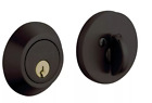 8241.102 Baldwin Oil Rubbed Bronze Contemporary Single Cylinder Deadbolt 723079148472