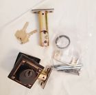 8454-us10b Emtek Deadbolt Bronze Single Cylinder Arts Crafts Style Retail