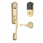 85337.060.brent Baldwin Hardware Evolved Bethpage Lever Rh Satin Brass Brown