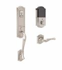 85337.150.brent Baldwin Hardware Evolved Bethpage Lever Rh Satin Nickel
