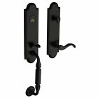 85350190lent 85350.lent Manchester Left Black Satin Cylinder Single Handleset Handed Baldwin