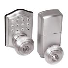 8732301 Honeywell Electronic Entry Knob Door Lock With Keypad In Satin