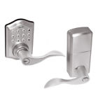 8734301 Honeywell Electronic Entry Lever Door Lock With Keypad 814113016830