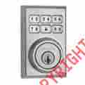 909cnt-26ds 909cnt Kwikset Satin Chrome Smartcode Contemporary Electronic Deadbolt 883351286923