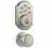 909j720-15smt Kwikset New Durable Single Cylinder Satin Nickel Electronic Deadbolt Featuring Smartkey 400889100011