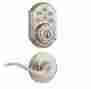 909tnl720-15smt Kwikset New Durable Single Cylinder Satin Nickel Electronic Deadbolt Featuring Smartkey 400889100004
