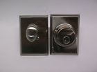 910005 Bravura Rustico Satin Nickel Deadbolt
