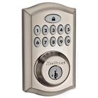 913trl15ulsmtcd Kwikset Smartcode Touchpad Electronic Deadbolt Satin Nickel