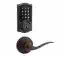 915tnl720-11psmt Kwikset New Durable Touchscreen Single Cylinder Venetian Bronze Electronic Deadbolt 400889100097