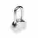93701 Ccl Security Large Rekeyable Round Body Solid Steel Padlock 2 In Boron Shackle Keyed Alike 027536993866