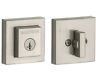 93800-013 Baldwin Prestige Series Square Deadbolt Satin Nickel Finish Smartkey