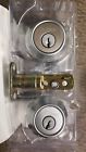 96650-495 Kwikset Security Double Cylinder Deadbolt Satin Nickel