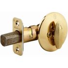 96670-012 Kwikset Scal Scs Deadbolt With Exterior Plate Polished Brass