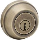 97802-044 Kwikset Antique Brass Single Cylinder Deadbolt With Smartkey 042049172553