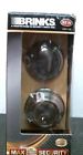 4301-109 99111 Brinks Maximum Security Single Cylinder Deadbolt Antique Brass 039208991117
