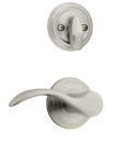 99660-108 Kwikset Rh Pembroke Interior Satin Nickel