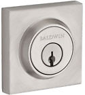 Sc.csd.150.6l.ds 9br3800-142 Baldwin Reserve Contemp Square Deadbolt Satin Nickel 884011483690