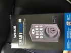 9ged18000-003 Weiser Zwave Button Deadbolt Venetian Bronze