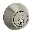 9sd91000-013 Weiser Sdeadbolt Single Cylinder Satin Nickel
