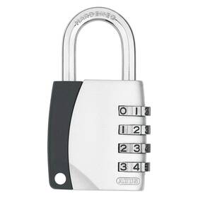 45wp39 Abus 12825 Combination Padlock 1 3/4in Rectgle Blck