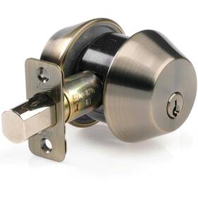 5238472 Ace Keyed Deadbolt - Antique Brass Nobel House