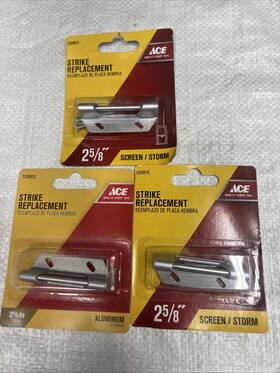 5299615 Ace 3 Pack Strike Replacement Zinc 2-5/8 Inch #5299615