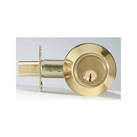 Ace Trading - Door Locks Apex 756050601468 Homeplus Deadbolt Single Cylinder 2-3/8 Inch Or 2-3/4 Bkst Kw1