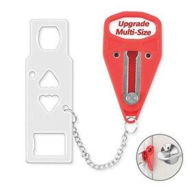 Acemining 939706553425 Portable Door Lock Home Security Travel Lockdown Locks For Addition