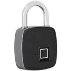 Acogedorxq95zbi8r6 Keyed Padlocks Fingerprint Padlock Acogedor Smart Long Standby 792117634406