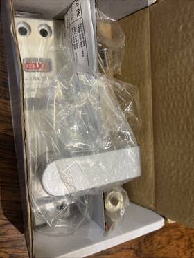 4550r-01-130 Adams Rite Deadbolt Less Cylinder Hd Satin Chrome