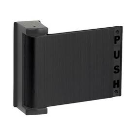 4590-04-00-335 Adams Rite Deadlatch Paddle Black Anodized Metal