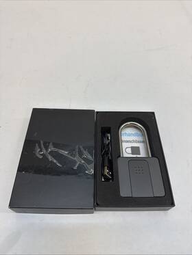 Aicase 679874185948 Fingerprint Padlock Waterproof Smart Keyless Biometric Thumbprint Lock Locker
