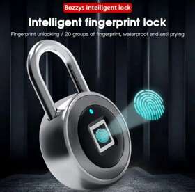 Ad-06 Aicase Waterproof Fingerprint Padlock Lock Smart App Bluetooth Door Keyless