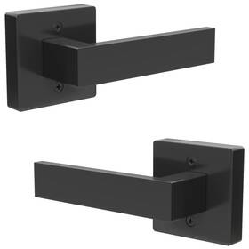 144159 Ainozz Dummy Door Handles Interior - Pack Of 2 With Screws Black