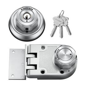 Aisecure 797447088851 Twist To Lock Jimmy Proof Deadbolt Keyless With Unpickable Night Latch&a