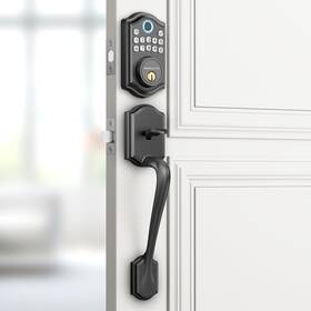 Ds10 Akagear 850062274396 Keyless Entry Door Locks - Keypad Lock With Handle Set Fingerprint Dead