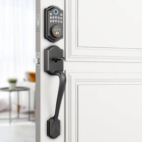 Ds10 Akagear 850062274433 Keyless Entry Door Locks - Keypad Lock With Handle Set Fingerprint Dead