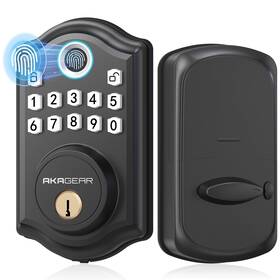 Ds10 Akagear 860011770732 Fingerprint Door Lock - Keyless Entry Electronic Keyp
