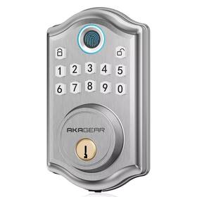 Akagear 860011770756 Keyless Entry Door Lock - Smart Fingerprint Electronic Key