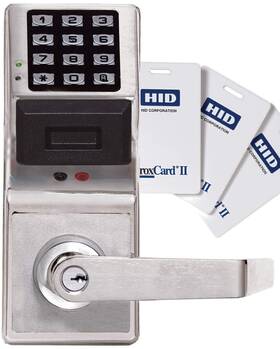 Pdl300026d Alarm Lock 785026046842 Proximity Keypad Digital Satin Chrome Finish