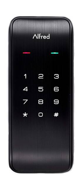 Db2-bl Alfred Db2 Smart Door Lock Deadbolt Touchscreen Keypad Pin Code Bluetooth