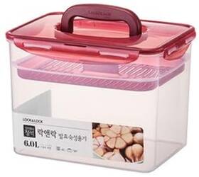 Alliving Hpl827dp Lock&lock Press Plate Leakproof Airtight Pickle Kimchi Container 6l / 220oz B