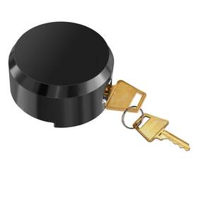Alwapea 717023320243 1 Piece Hidden Shackle Padlock Heavy Duty Puck Lock For Trailers Van Locks