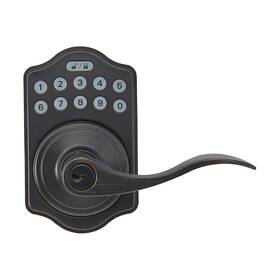 Ptq2900 Amazon Basics Electronic Keypad Keyless Entry Door Lock - Oil Rubbed Bronze