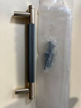 Bp36558pngm Amerock Esquire Cabinet 5 Inch Nurled Pull 10 Pack. New Open Box