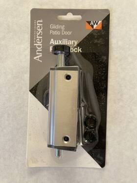 2579426 Andersen Gliding Sliding Patio Door Auxiliary Foot Lock 200 400 Series