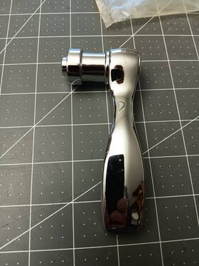 2579441 Andersen Newbury Handle Only Left Hand Brand New Bright Silver