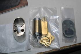 2579499 Andersen Keyed Cylinder For Frenchwood Hinged Doors Stainless Door Lock