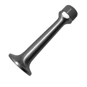 Andersen 697105580652 Frenchwood Door Stop 3-1/8 Inch Satin Nickel Wall Baseboard Bumper